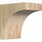 Ekena Millwork Huntington Rough Sawn Corbel, Douglas Fir, 4"W x 6"D x 6"H COR04X06X06HUN00RDF - alternate 1